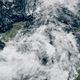 The GOES-16 satellite captured this image of Tropical Storm Nate on October 5, 2017. (Image: NOAA)